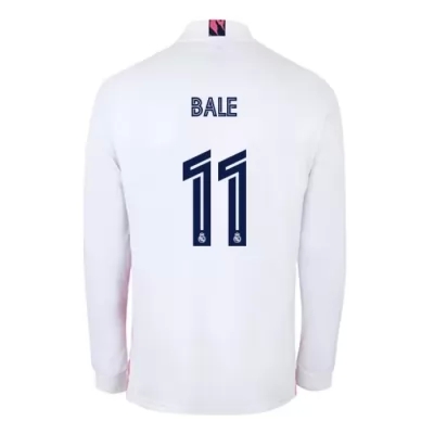 Lapset Jalkapallo Gareth Bale #11 Kotipaita Valkoinen Pelipaita 2020/21 Lyhythihainen Paita