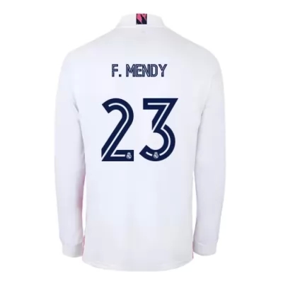 Lapset Jalkapallo Ferland Mendy #23 Kotipaita Valkoinen Pelipaita 2020/21 Lyhythihainen Paita