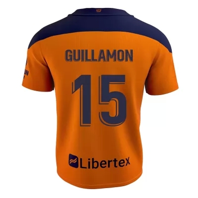 Lapset Jalkapallo Hugo Guillamon #15 Vieraspaita Oranssi Pelipaita 2020/21 Lyhythihainen Paita