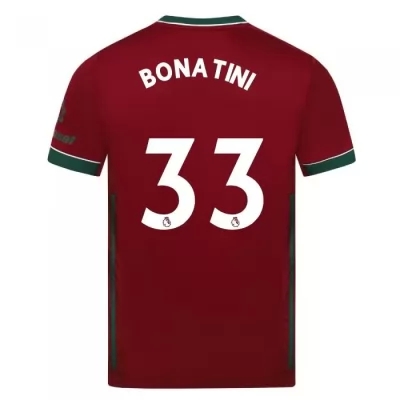 Lapset Jalkapallo Leo Bonatini #33 3. Paita Karmiininpunainen Pelipaita 2020/21 Lyhythihainen Paita