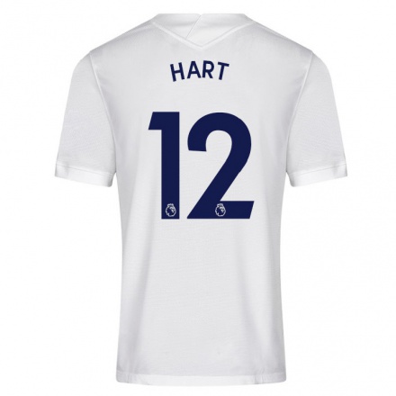 Miesten Jalkapallo Joe Hart #12 Valkoinen Kotipaita 2021/22 Lyhythihainen Paita T-paita