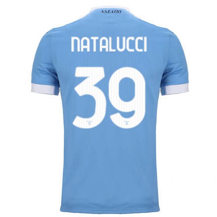 Miesten Jalkapallo Serena Natalucci #39 Sininen Kotipaita 2021/22 Lyhythihainen Paita T-paita
