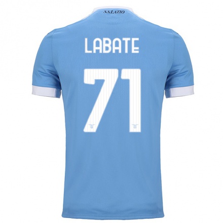 Miesten Jalkapallo Camilla Labate #71 Sininen Kotipaita 2021/22 Lyhythihainen Paita T-paita