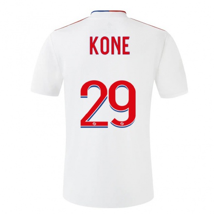 Miesten Jalkapallo Youssouf Kone #29 Valkoinen Kotipaita 2021/22 Lyhythihainen Paita T-paita