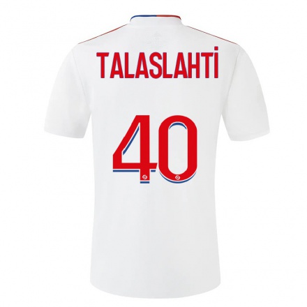 Miesten Jalkapallo Katriina Talaslahti #40 Valkoinen Kotipaita 2021/22 Lyhythihainen Paita T-paita