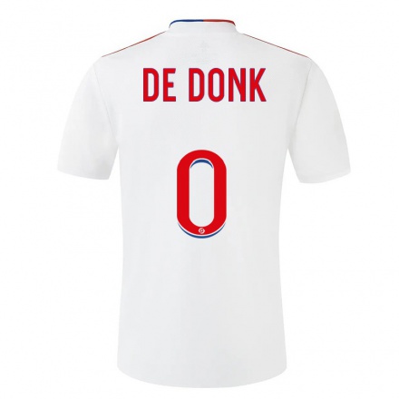 Miesten Jalkapallo Danielle van de Donk #0 Valkoinen Kotipaita 2021/22 Lyhythihainen Paita T-paita