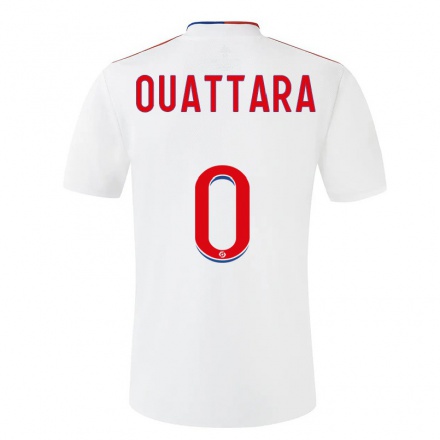 Miesten Jalkapallo Abdoulaye Ouattara #0 Valkoinen Kotipaita 2021/22 Lyhythihainen Paita T-paita