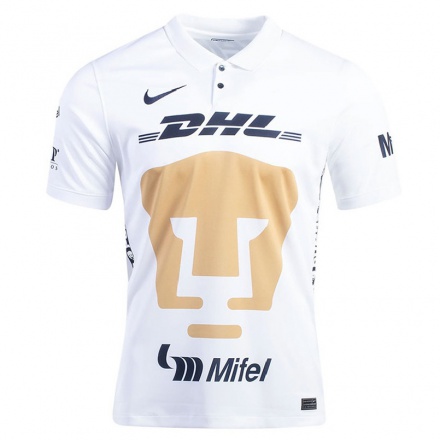 Miesten Jalkapallo Julio Gonzalez #20 Valkoinen Kotipaita 2021/22 Lyhythihainen Paita T-paita