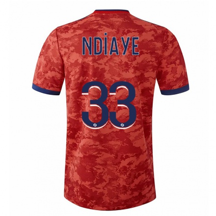 Miesten Jalkapallo Abdoulaye Ndiaye #33 Oranssi Vieraspaita 2021/22 Lyhythihainen Paita T-paita