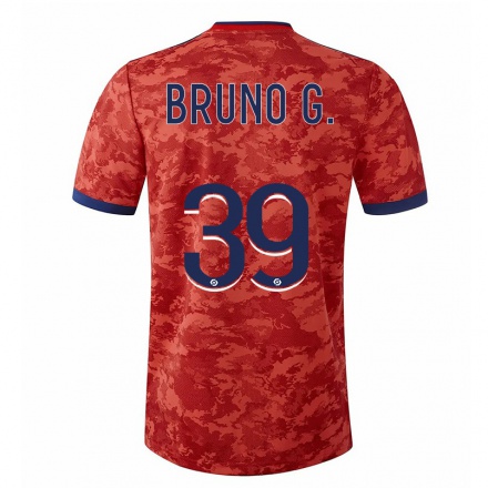 Miesten Jalkapallo Bruno Guimaraes #39 Oranssi Vieraspaita 2021/22 Lyhythihainen Paita T-paita