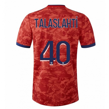 Miesten Jalkapallo Katriina Talaslahti #40 Oranssi Vieraspaita 2021/22 Lyhythihainen Paita T-paita