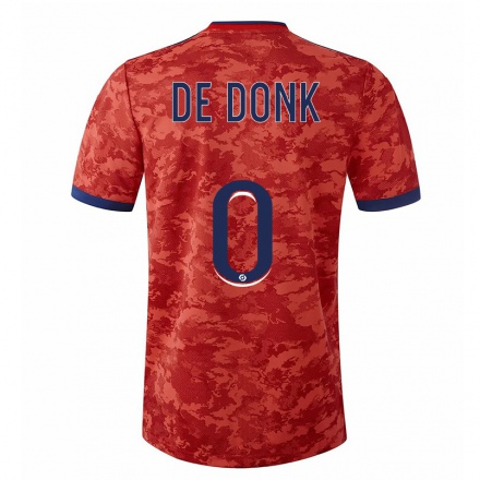 Miesten Jalkapallo Danielle van de Donk #0 Oranssi Vieraspaita 2021/22 Lyhythihainen Paita T-paita