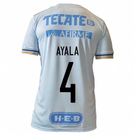 Miesten Jalkapallo Hugo Ayala #4 Vaaleansininen Vieraspaita 2021/22 Lyhythihainen Paita T-paita