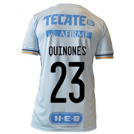 Miesten Jalkapallo Luis Quinones #23 Vaaleansininen Vieraspaita 2021/22 Lyhythihainen Paita T-paita