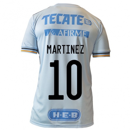 Miesten Jalkapallo Katty Martinez #10 Vaaleansininen Vieraspaita 2021/22 Lyhythihainen Paita T-paita
