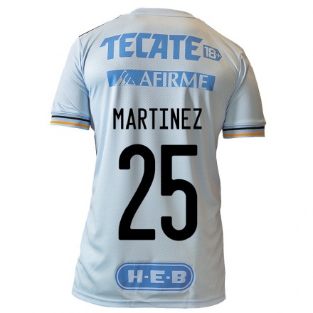 Miesten Jalkapallo Azucena Martinez #25 Vaaleansininen Vieraspaita 2021/22 Lyhythihainen Paita T-paita