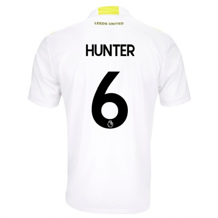 Miesten Jalkapallo Jodie Hunter #6 Valkoinen Kotipaita 2021/22 Lyhythihainen Paita T-paita