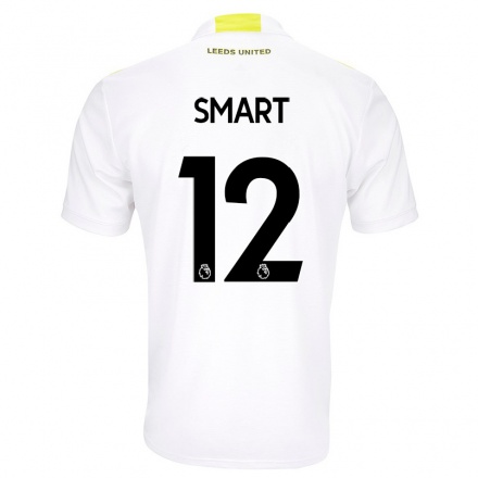 Miesten Jalkapallo Olivia Smart #12 Valkoinen Kotipaita 2021/22 Lyhythihainen Paita T-paita