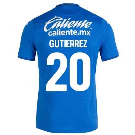 Miesten Jalkapallo Alexis Gutierrez #20 Tummansininen Kotipaita 2021/22 Lyhythihainen Paita T-paita