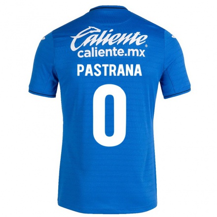 Miesten Jalkapallo Eduardo Pastrana #0 Tummansininen Kotipaita 2021/22 Lyhythihainen Paita T-paita