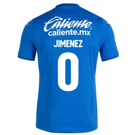 Miesten Jalkapallo Cristian Jimenez #0 Tummansininen Kotipaita 2021/22 Lyhythihainen Paita T-paita