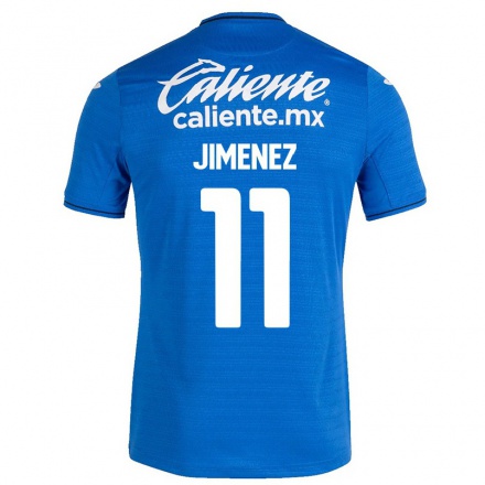 Miesten Jalkapallo Wendy Jimenez #11 Tummansininen Kotipaita 2021/22 Lyhythihainen Paita T-paita