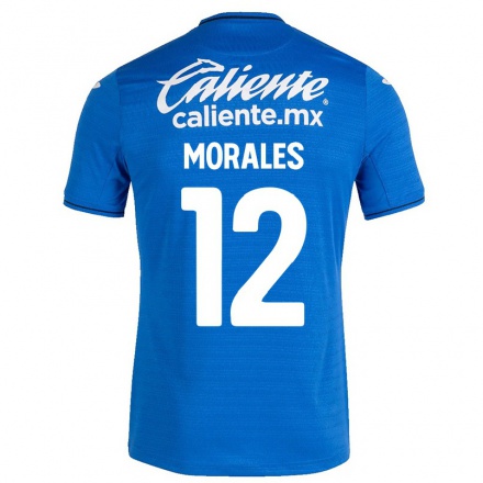 Miesten Jalkapallo Karla Morales #12 Tummansininen Kotipaita 2021/22 Lyhythihainen Paita T-paita
