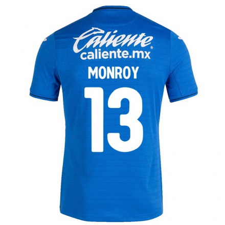 Miesten Jalkapallo Daniela Monroy #13 Tummansininen Kotipaita 2021/22 Lyhythihainen Paita T-paita
