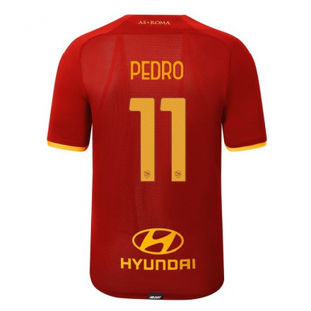 Miesten Jalkapallo Pedro #11 Punainen Kotipaita 2021/22 Lyhythihainen Paita T-paita