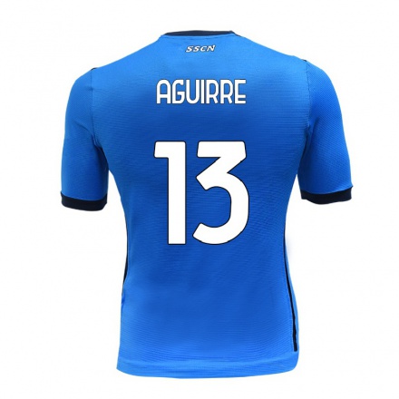 Miesten Jalkapallo Yolanda Aguirre #13 Sininen Kotipaita 2021/22 Lyhythihainen Paita T-paita