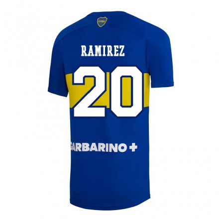 Miesten Jalkapallo Juan Ramirez #20 Kuninkaallisen Sininen Kotipaita 2021/22 Lyhythihainen Paita T-paita