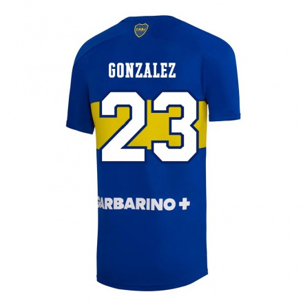 Miesten Jalkapallo Diego Gonzalez #23 Kuninkaallisen Sininen Kotipaita 2021/22 Lyhythihainen Paita T-paita
