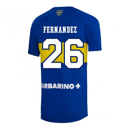 Miesten Jalkapallo Ezequiel Fernandez #26 Kuninkaallisen Sininen Kotipaita 2021/22 Lyhythihainen Paita T-paita