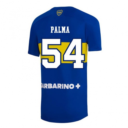 Miesten Jalkapallo Lucas Palma #54 Kuninkaallisen Sininen Kotipaita 2021/22 Lyhythihainen Paita T-paita