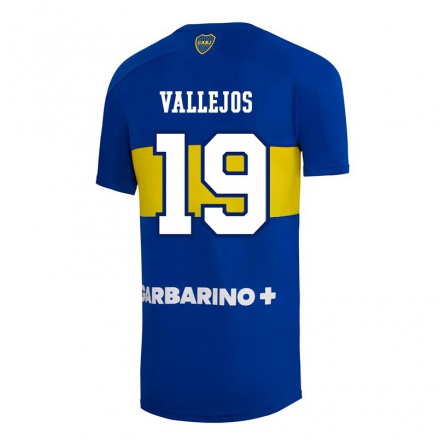 Miesten Jalkapallo Fabiana Vallejos #19 Kuninkaallisen Sininen Kotipaita 2021/22 Lyhythihainen Paita T-paita
