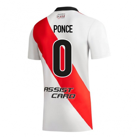 Miesten Jalkapallo Tomas Castro Ponce #0 Valkoinen Kotipaita 2021/22 Lyhythihainen Paita T-paita