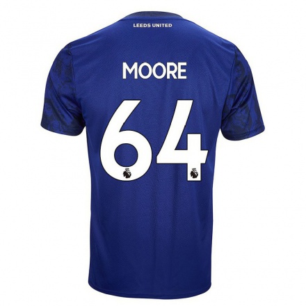 Miesten Jalkapallo Kris Moore #64 Kuninkaallisen Sininen Vieraspaita 2021/22 Lyhythihainen Paita T-paita