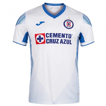 Miesten Jalkapallo Jesus Corona #1 Valkoinen Vieraspaita 2021/22 Lyhythihainen Paita T-paita