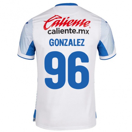 Miesten Jalkapallo Sergio Gonzalez #96 Valkoinen Vieraspaita 2021/22 Lyhythihainen Paita T-paita