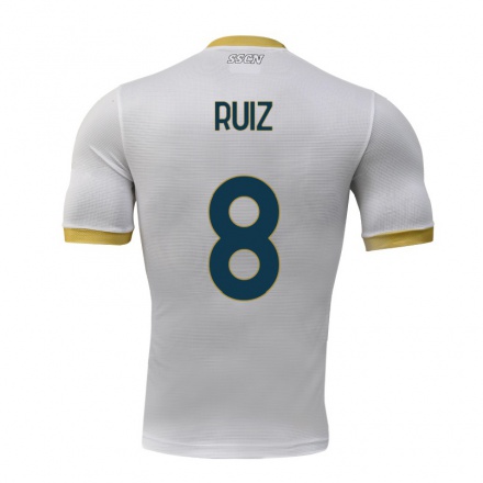 Miesten Jalkapallo Fabian Ruiz #8 Harmaa Vieraspaita 2021/22 Lyhythihainen Paita T-paita