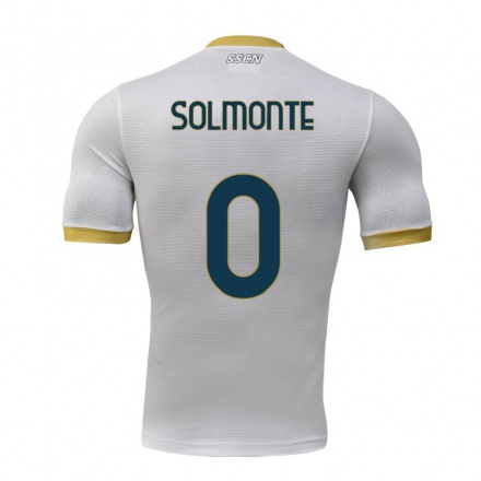 Miesten Jalkapallo Antonio Solmonte #0 Harmaa Vieraspaita 2021/22 Lyhythihainen Paita T-paita