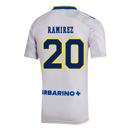 Miesten Jalkapallo Juan Ramirez #20 Harmaa Vieraspaita 2021/22 Lyhythihainen Paita T-paita