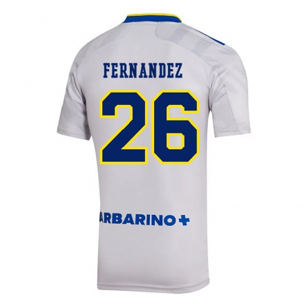 Miesten Jalkapallo Ezequiel Fernandez #26 Harmaa Vieraspaita 2021/22 Lyhythihainen Paita T-paita