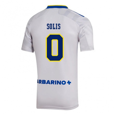 Miesten Jalkapallo Nazareno Solis #0 Harmaa Vieraspaita 2021/22 Lyhythihainen Paita T-paita