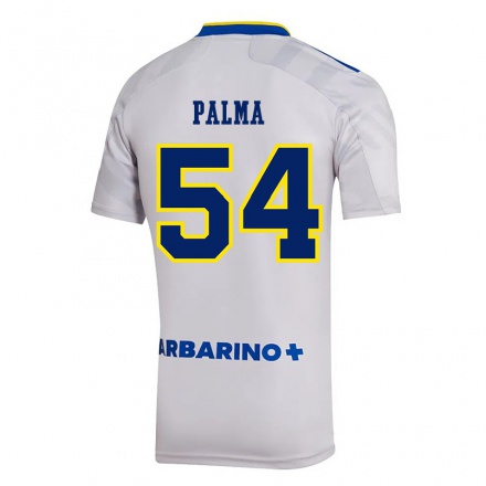 Miesten Jalkapallo Lucas Palma #54 Harmaa Vieraspaita 2021/22 Lyhythihainen Paita T-paita