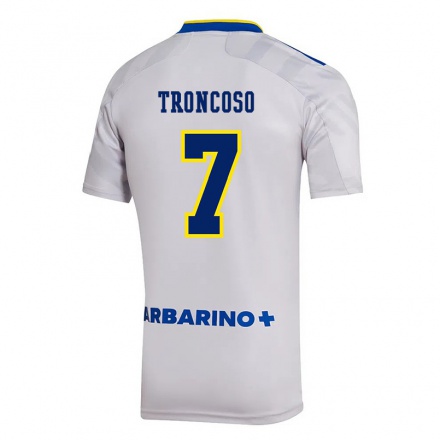 Miesten Jalkapallo Carolina Troncoso #7 Harmaa Vieraspaita 2021/22 Lyhythihainen Paita T-paita