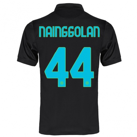 Miesten Jalkapallo Radja Nainggolan #44 Musta 3. Paita 2021/22 Lyhythihainen Paita T-paita