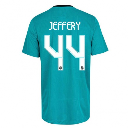 Miesten Jalkapallo Taylor Jeffery #44 Vaaleanvihreä 3. Paita 2021/22 Lyhythihainen Paita T-paita