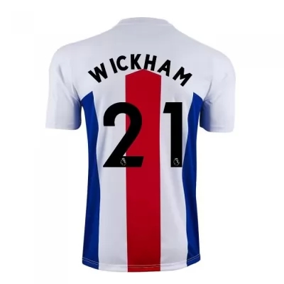 Miesten Jalkapallo Connor Wickham #21 Vieraspaita Valkoinen Pelipaita 2020/21 Lyhythihainen Paita