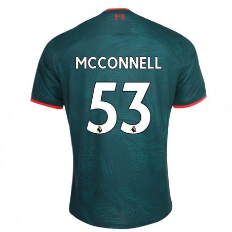 Kandiny Lapset James Mcconnell #53 Tummanvihreä Kolmas Sarja 2022/23 Lyhythihainen Paita T-paita